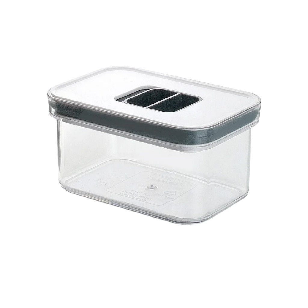 Boîte de rangement en plastique avec couvercle, Transparent