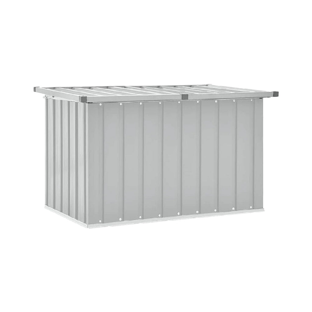 Boîte de rangement métallique avec toit